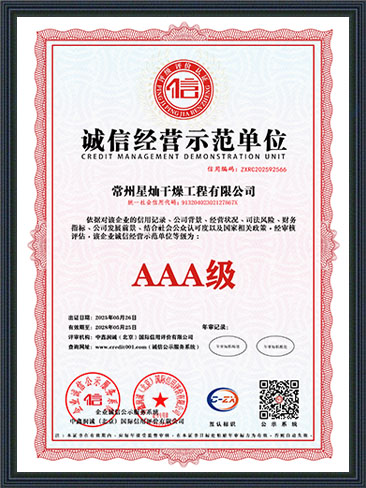 诚信经营示范单位